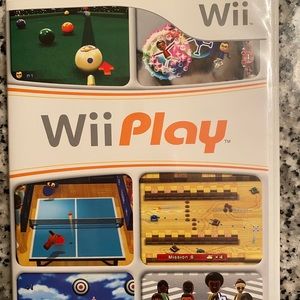SOLD wii play game